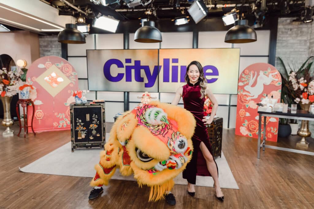 Lunar New Year Lion Dancers on Cityline