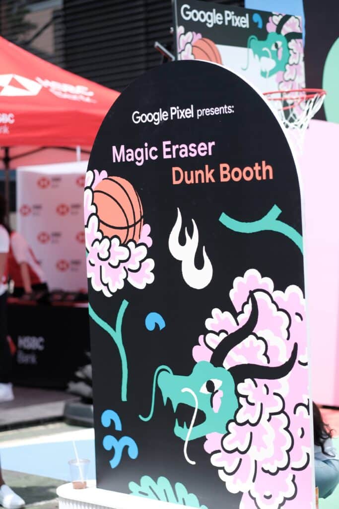 Google Pixel Marketing Activation at CCYAA Celebrity Basketball Tournament in Toronto