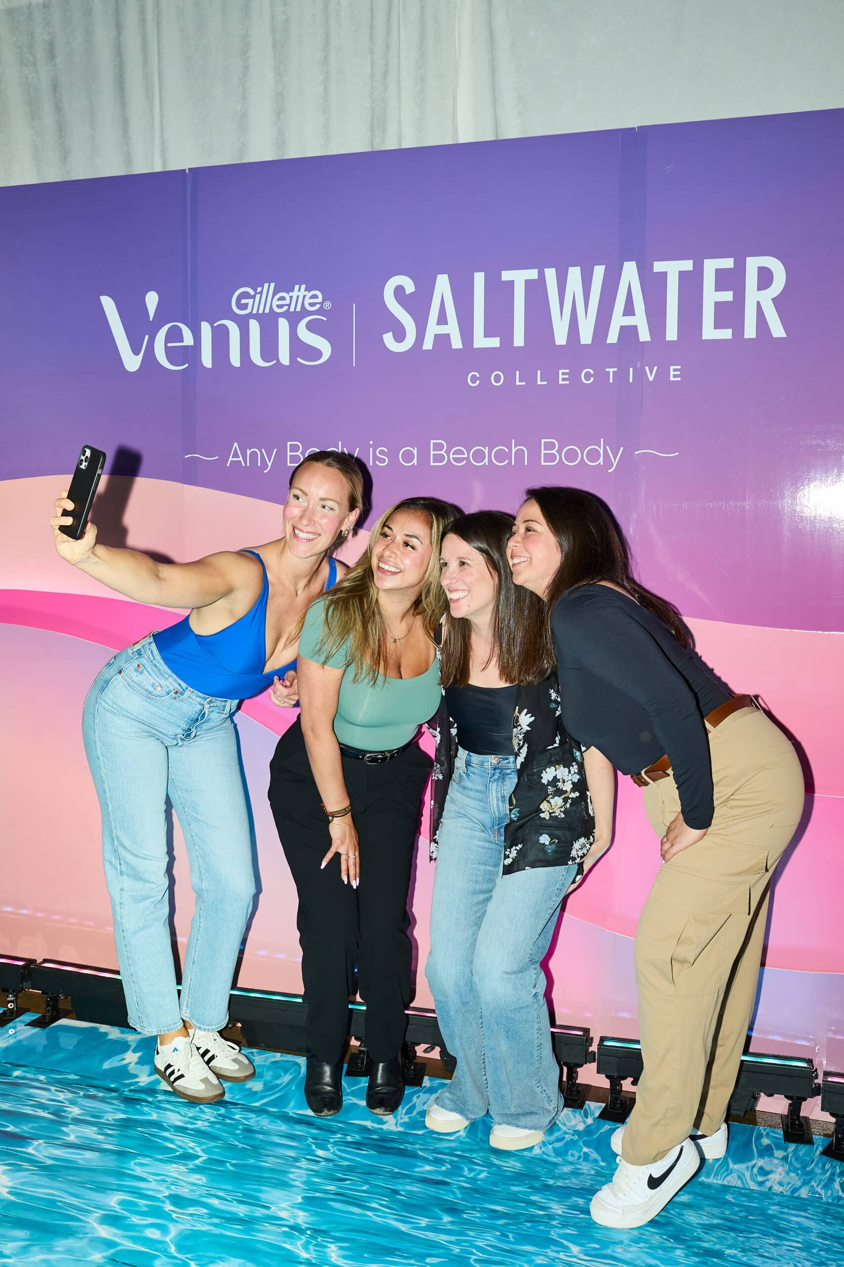 Gillette Venus swimwear brand activation corporate event