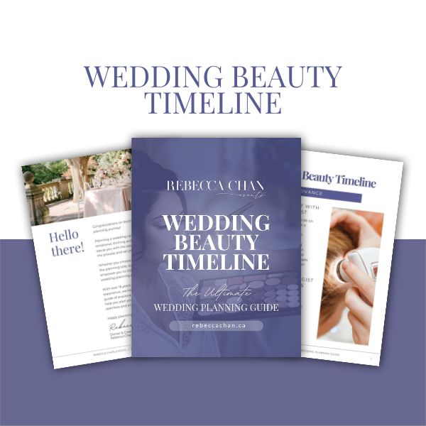 Wedding Beauty Timeline