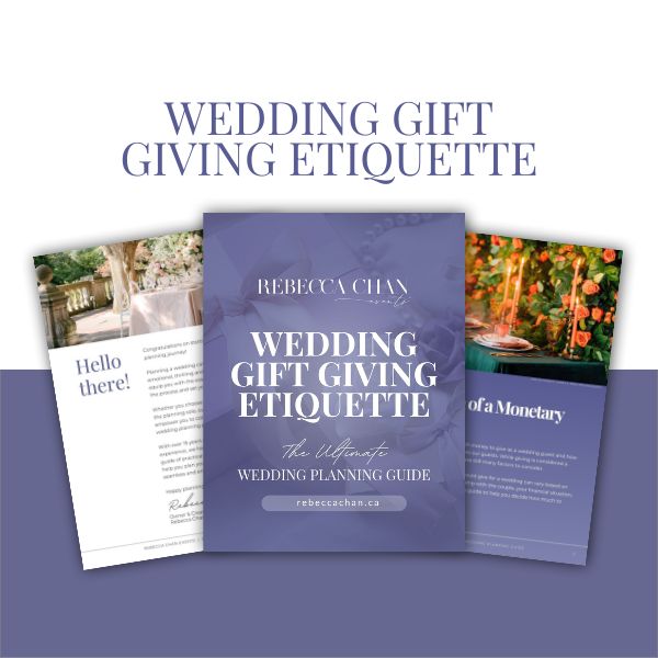 Wedding Gift-Giving Etiquette