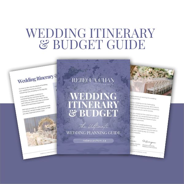 Wedding Itinerary & Budget Guide