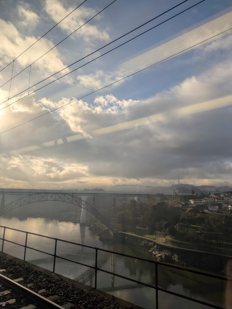 View from Porto Train