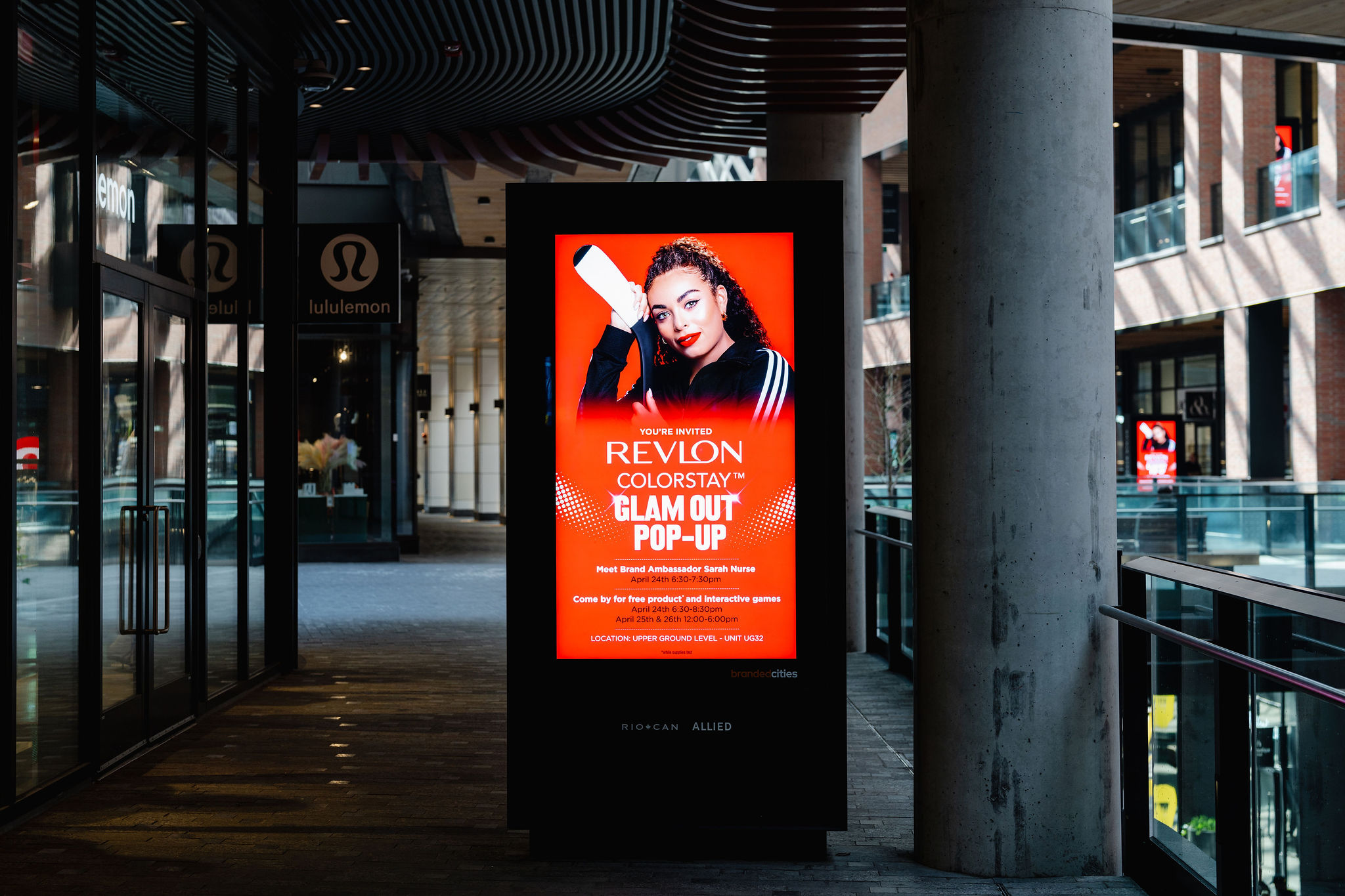 Revlon ColorStay Brand Activation at The Well in Toronto