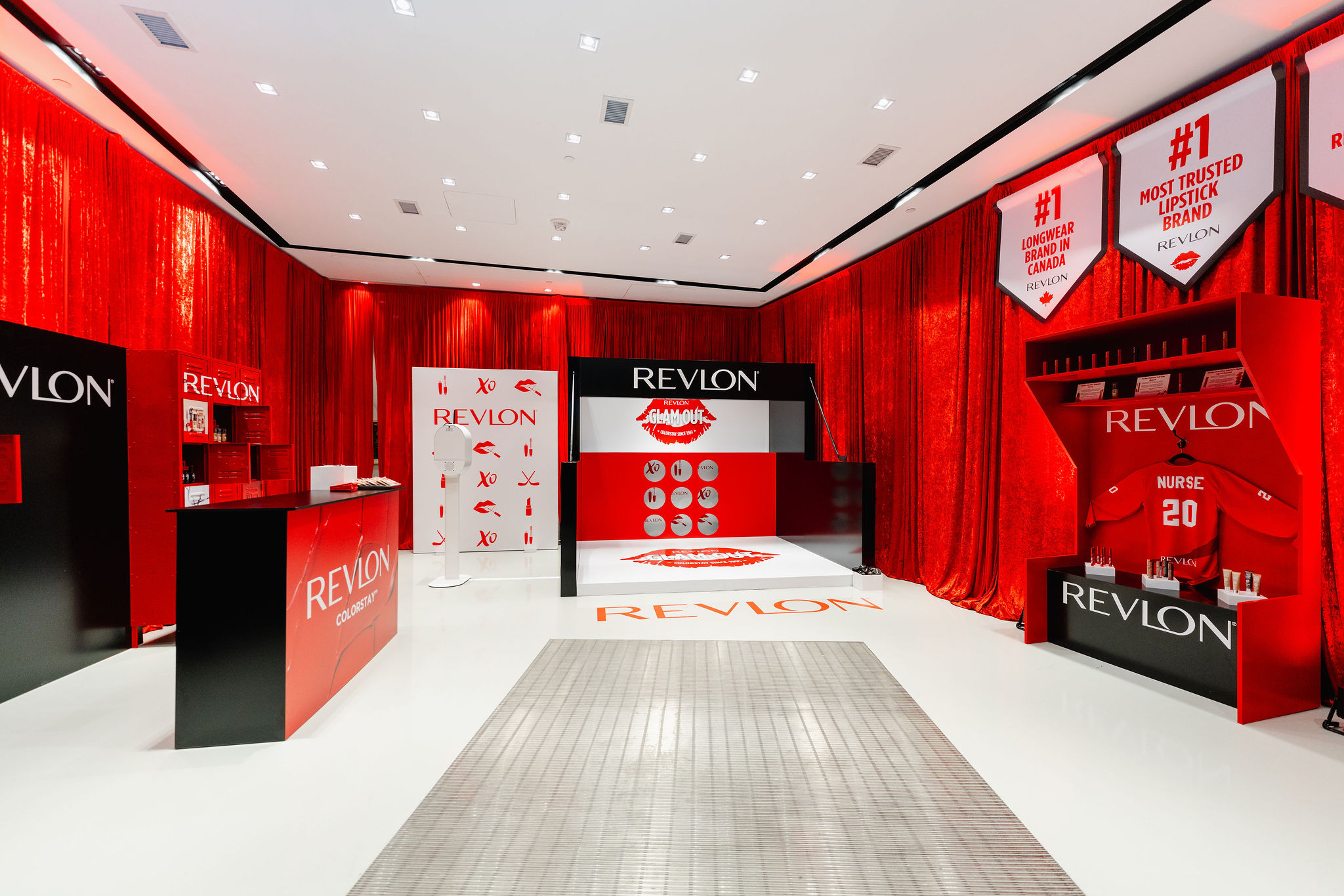 Revlon Hockey-themed Brand Activation for ColorStay collection