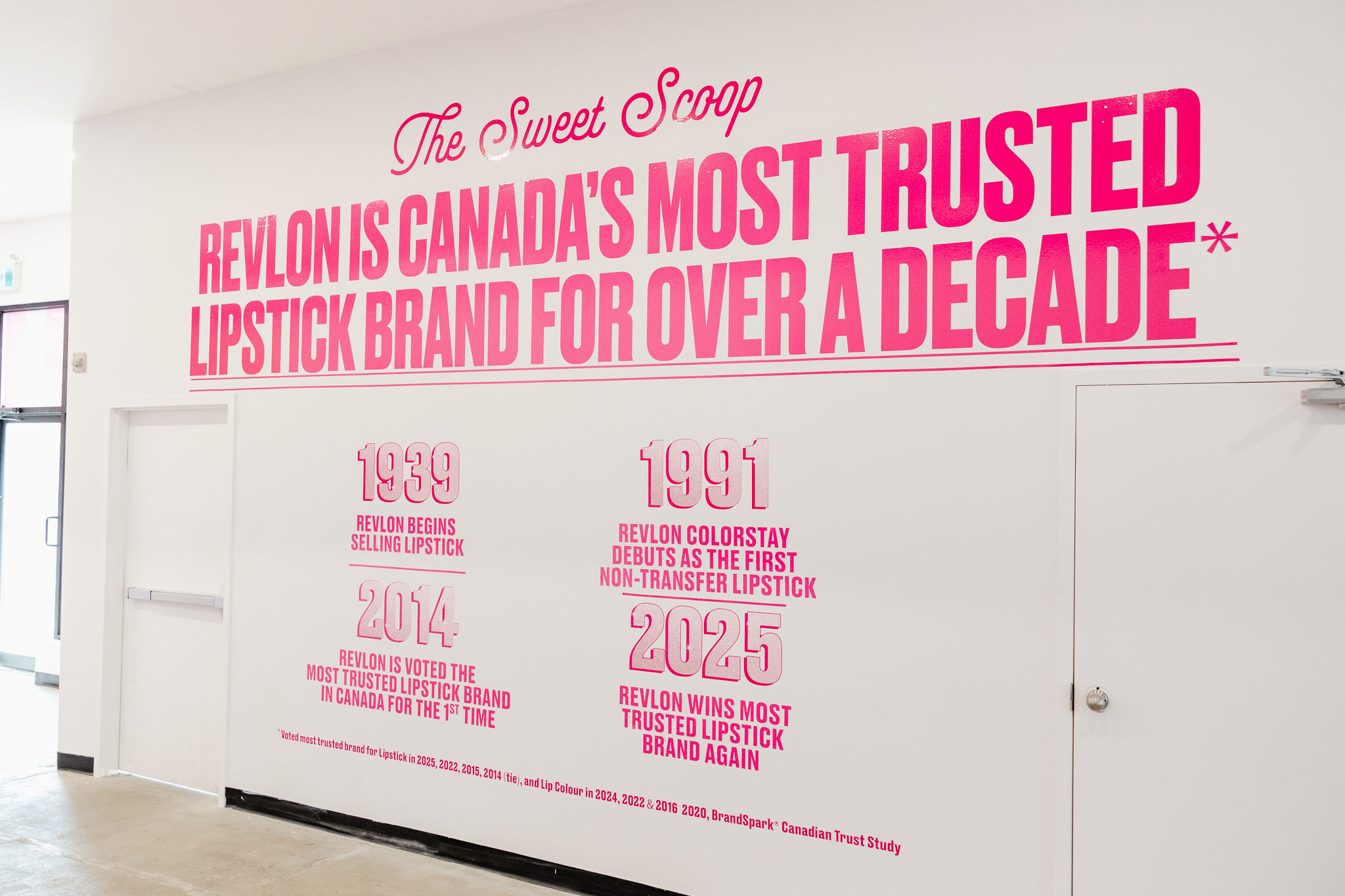 Revlon Glimmer Gloss brand activation 