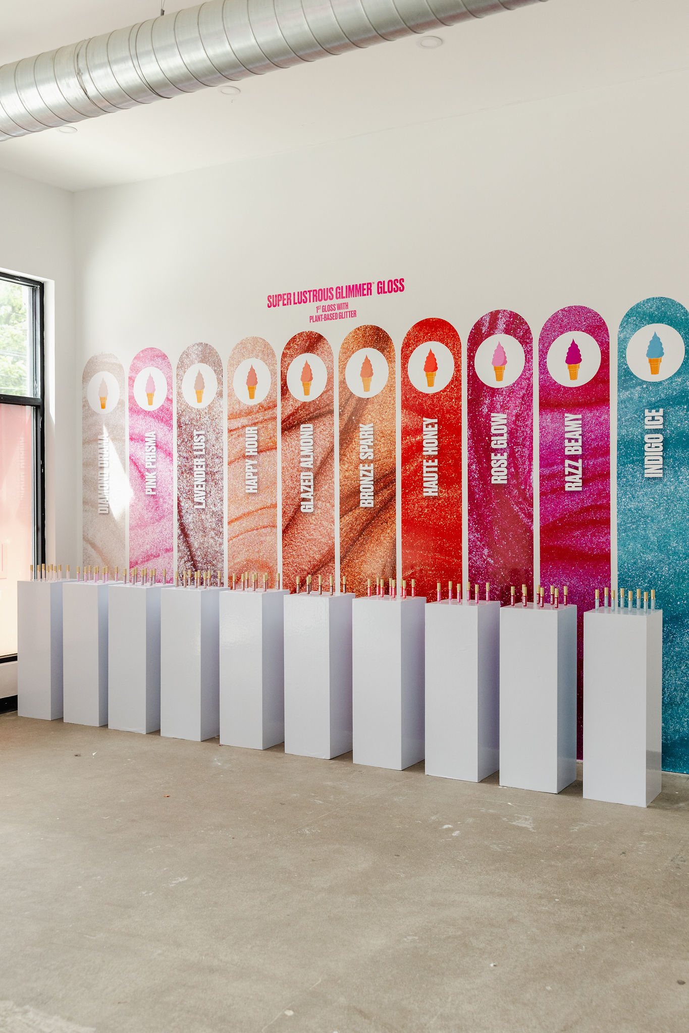 Revlon Glimmer Gloss brand activation