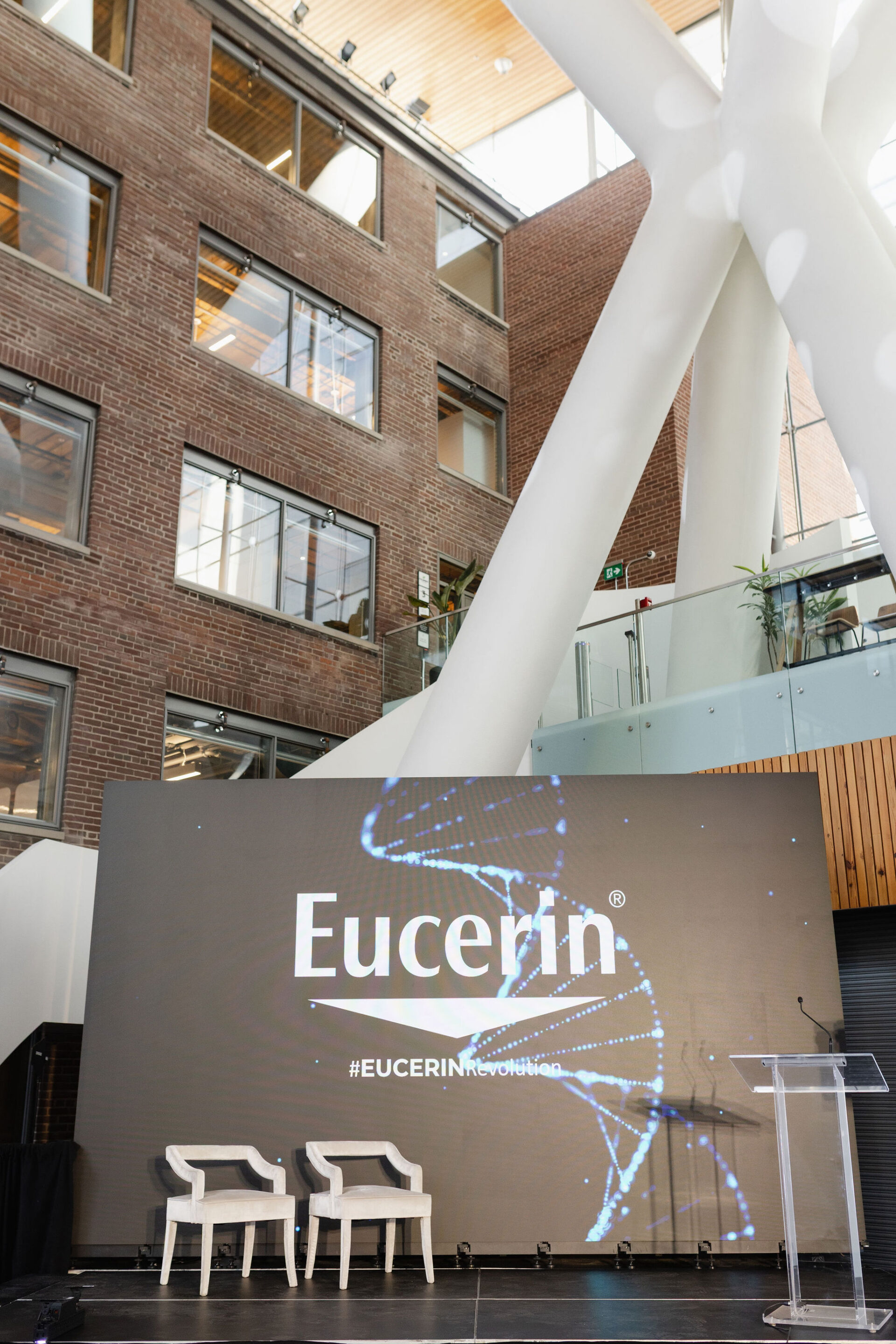 Stage - Eucerin Epicelline Serum Launch Event