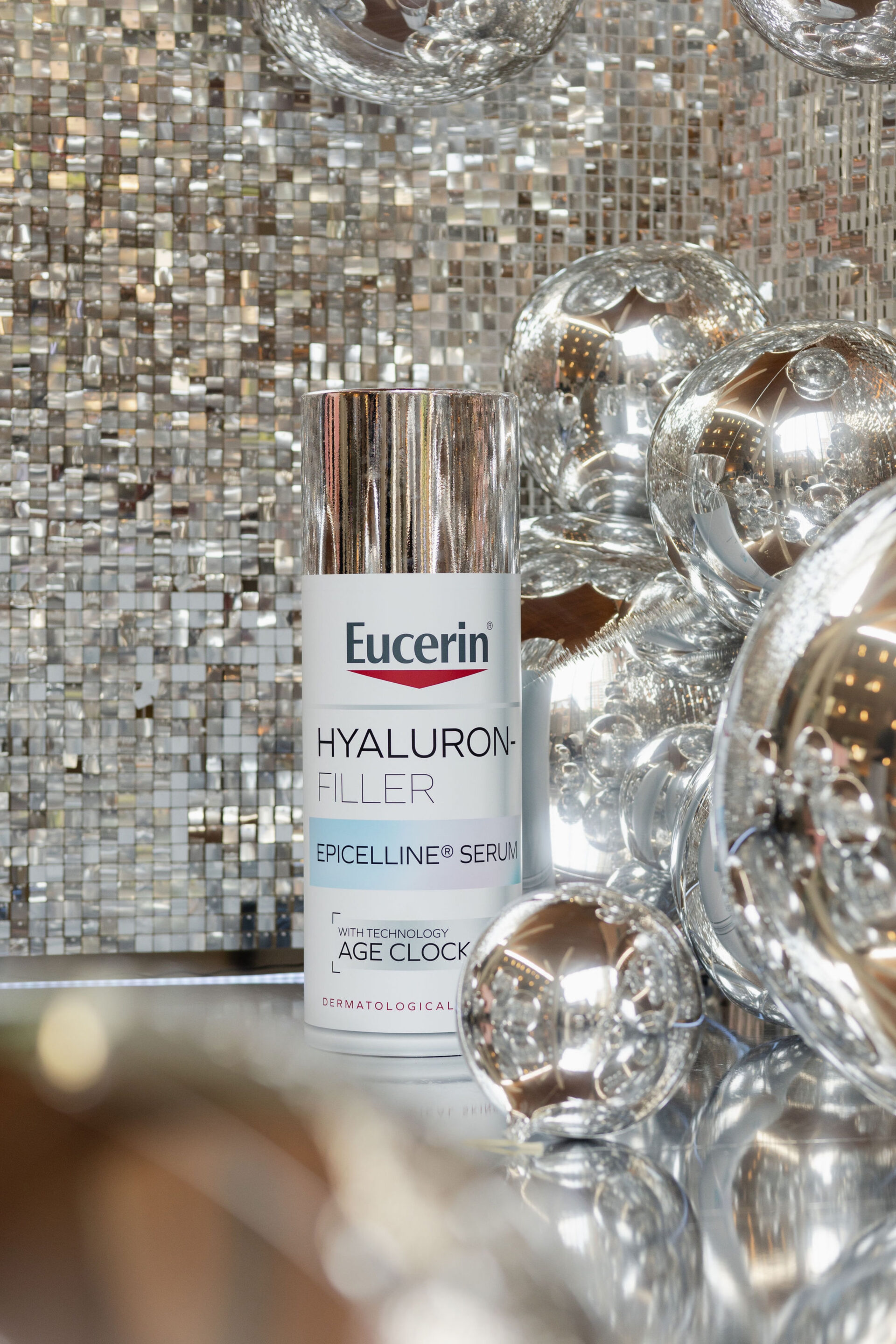 3 foot tall product replica - Eucerin Epicelline Serum Launch Event