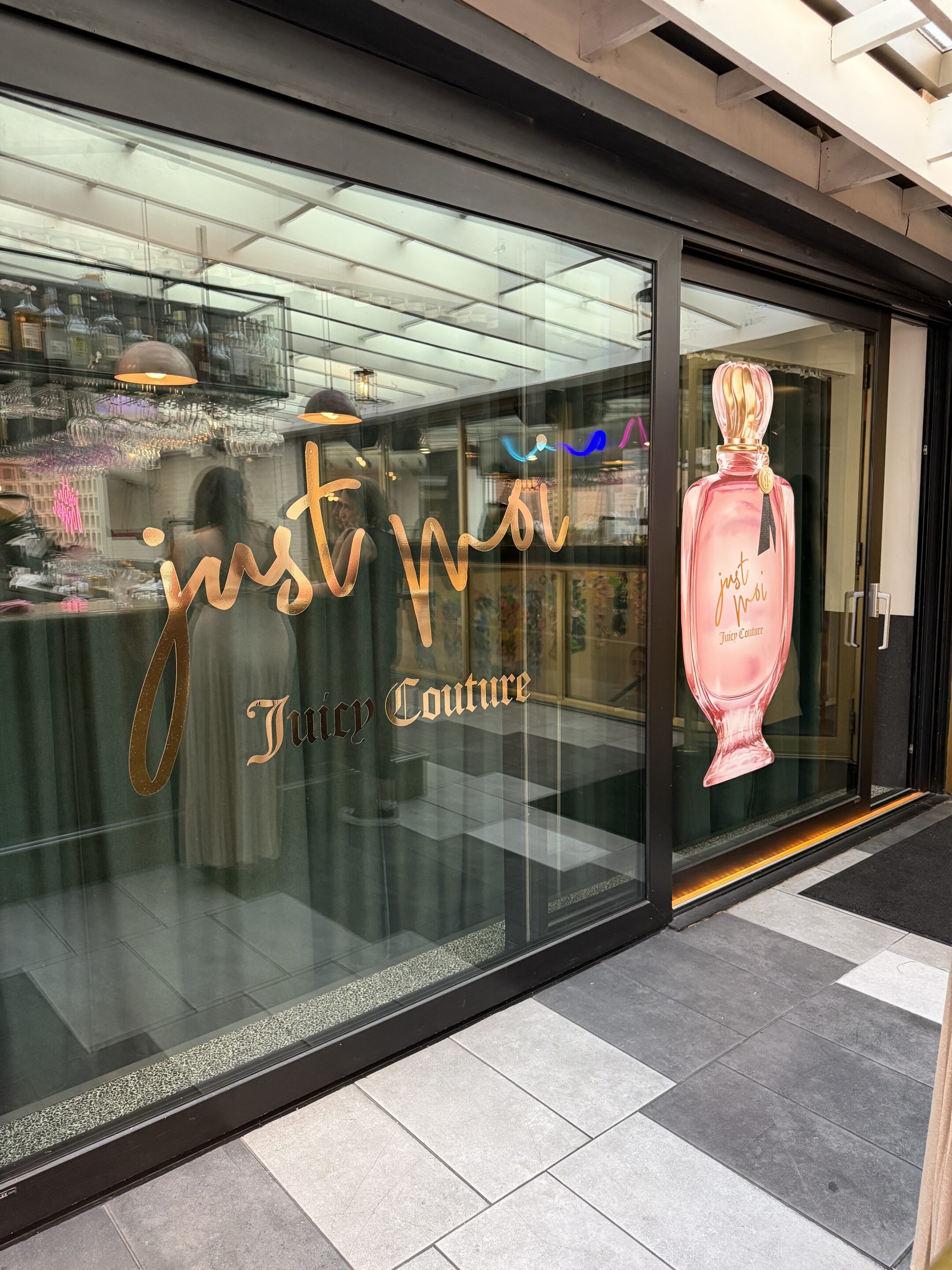 Juicy Couture Just Moi fragrance launch brand activation